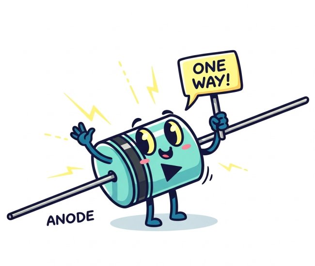 Cartoon diode